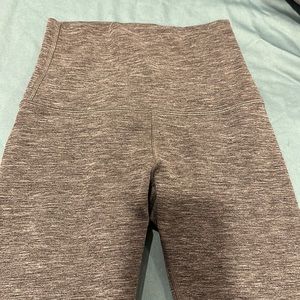 Gray Lululemon Align High-Rise Pant 25"
Color: Heathered Black (graphite grey)